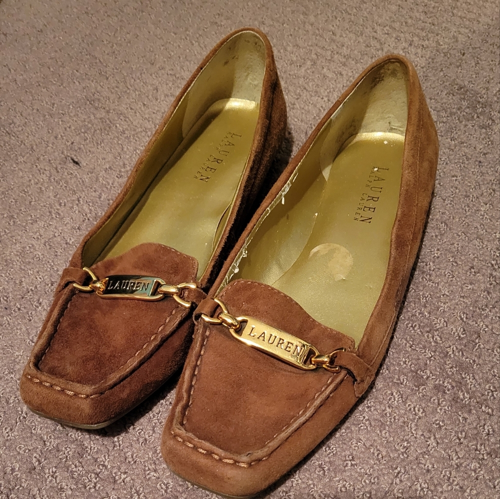 Ralph Lauren work flats